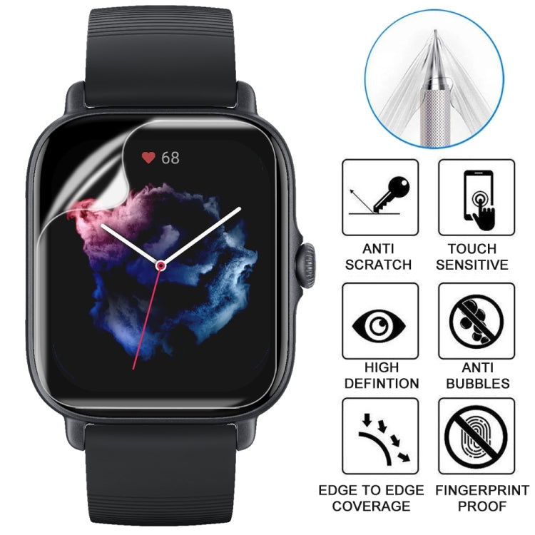 Curved 3D Composite Material Soft Film Screen Protector, For Amazfit GTS 3