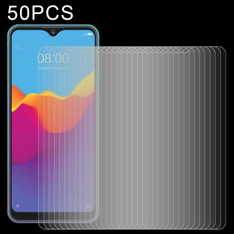 50 PCS 0.26mm 9H 2.5D Tempered Glass Film, For Wiko Y62 (50 PCS), For Blackview Oscal C20  (50 PCS), For Meizu M5c (50 PCS), For Meizu 18x (50 PCS), For Crosscall Trekker M1 (50 PCS), For Sony Xperia 10 III Lite (50 PCS), For Wiko Ride 3 (50 PCS)      ...