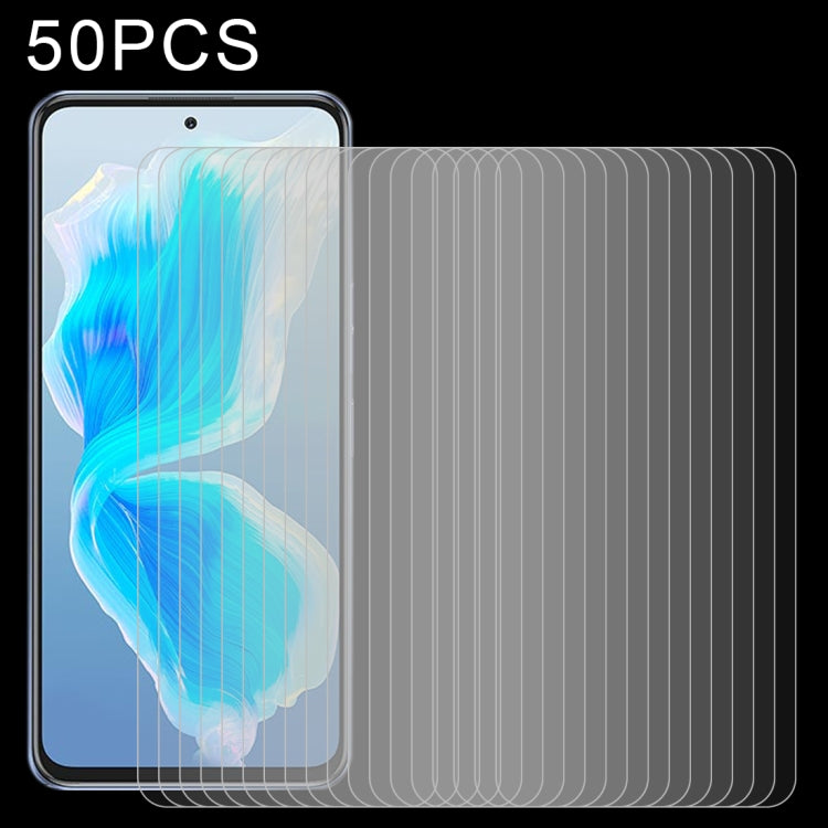 50 PCS 0.26mm 9H 2.5D Tempered Glass Film, For Wiko Y62 (50 PCS), For Blackview Oscal C20  (50 PCS), For Meizu M5c (50 PCS), For Meizu 18x (50 PCS), For Crosscall Trekker M1 (50 PCS), For Sony Xperia 10 III Lite (50 PCS), For Wiko Ride 3 (50 PCS)      ...