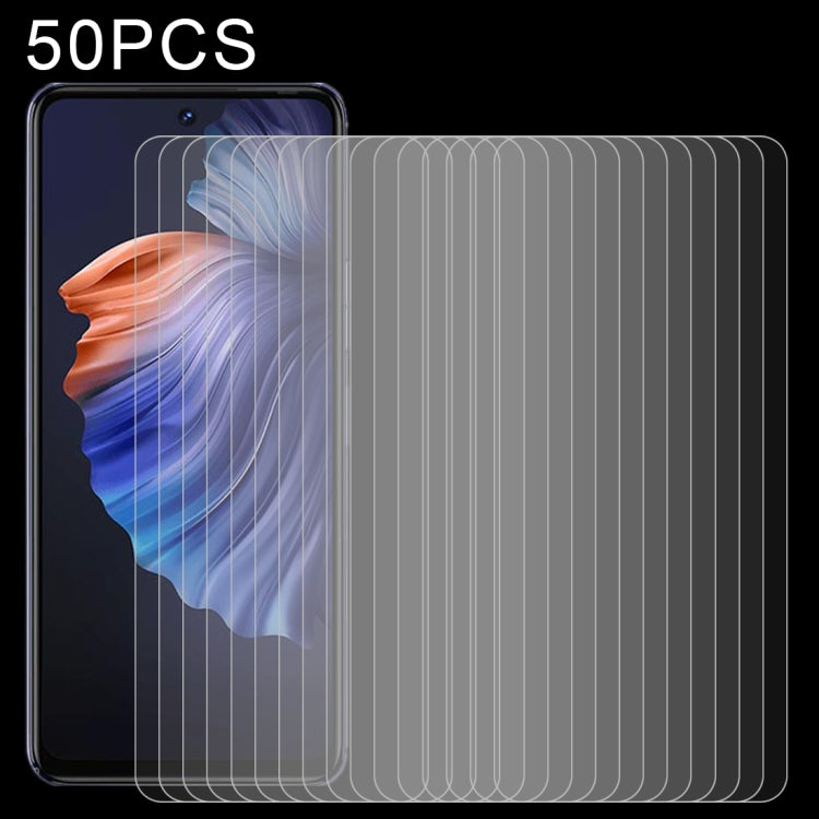 50 PCS 0.26mm 9H 2.5D Tempered Glass Film, For Wiko Y62 (50 PCS), For Blackview Oscal C20  (50 PCS), For Meizu M5c (50 PCS), For Meizu 18x (50 PCS), For Crosscall Trekker M1 (50 PCS), For Sony Xperia 10 III Lite (50 PCS), For Wiko Ride 3 (50 PCS)      ...
