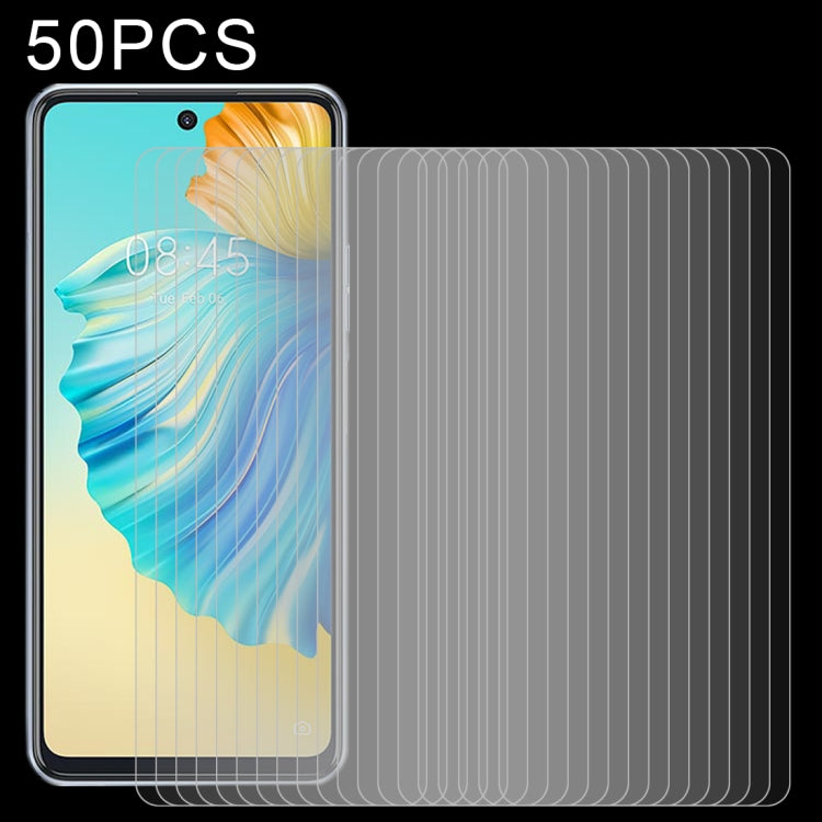 50 PCS 0.26mm 9H 2.5D Tempered Glass Film, For Wiko Y62 (50 PCS), For Blackview Oscal C20  (50 PCS), For Meizu M5c (50 PCS), For Meizu 18x (50 PCS), For Crosscall Trekker M1 (50 PCS), For Sony Xperia 10 III Lite (50 PCS), For Wiko Ride 3 (50 PCS)      ...