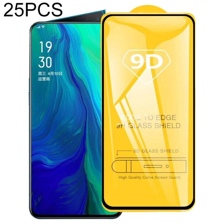 25 PCS 9D Full Glue Screen Tempered Glass Film, For vivo U10 / U3x (25 PCS), For vivo X50 5G (25 PCS), For OPPO Realme X2 (25 PCS), For vivo Y30 (25 PCS), For OPPO Realme X3 SuperZoom (25 PCS), For vivo Y51s (25 PCS), For OPPO Reno 5G(25 PCS)          ...