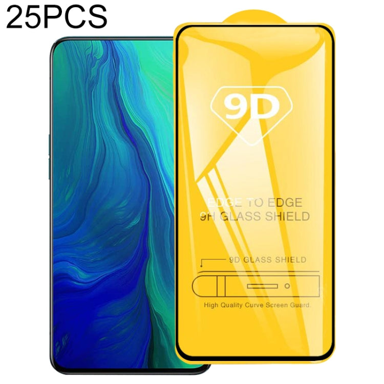 25 PCS 9D Full Glue Screen Tempered Glass Film, For vivo U10 / U3x (25 PCS), For vivo X50 5G (25 PCS), For OPPO Realme X2 (25 PCS), For vivo Y30 (25 PCS), For OPPO Realme X3 SuperZoom (25 PCS), For vivo Y51s (25 PCS), For OPPO Reno 5G(25 PCS)          ...