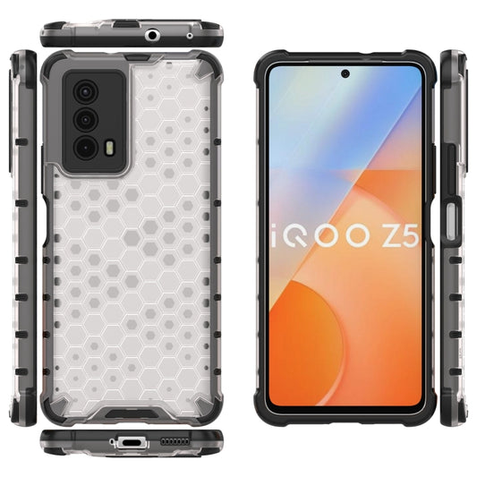 Shockproof Honeycomb PC + TPU Phone Case, For vivo iQOO Z5, For Xiaomi Redmi Note 11 5G, For Xiaomi Redmi Note 11 Pro 5G, For Huawei nova 8i, For OPPO K9 Pro 5G, For OPPO K9s 5G, For OPPO Realme GT Neo2 5G, For OPPO Realme Narzo 50A, For OPPO Realme 8i...