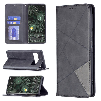 Prismatic Invisible Magnetic Horizontal Flip Phone Leather Case with Holder & Card Slots & Photo Frame, For Google Pixel 6 Pro, For Google Pixel 6, For Xiaomi Redmi Note 11 5G, For Samsung Galaxy A13 5G, For Samsung Galaxy M52 5G                       ...