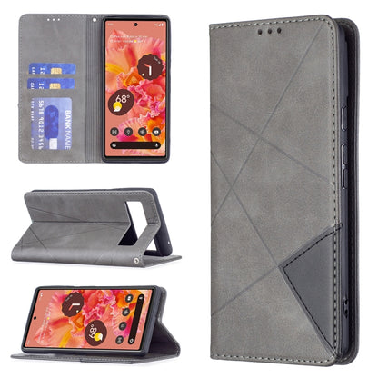 Prismatic Invisible Magnetic Horizontal Flip Phone Leather Case with Holder & Card Slots & Photo Frame, For Google Pixel 6 Pro, For Google Pixel 6, For Xiaomi Redmi Note 11 5G, For Samsung Galaxy A13 5G, For Samsung Galaxy M52 5G                       ...