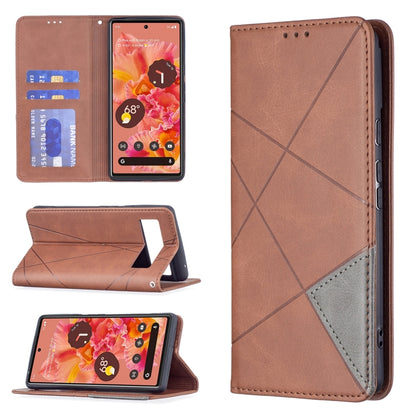 Prismatic Invisible Magnetic Horizontal Flip Phone Leather Case with Holder & Card Slots & Photo Frame, For Google Pixel 6 Pro, For Google Pixel 6, For Xiaomi Redmi Note 11 5G, For Samsung Galaxy A13 5G, For Samsung Galaxy M52 5G                       ...