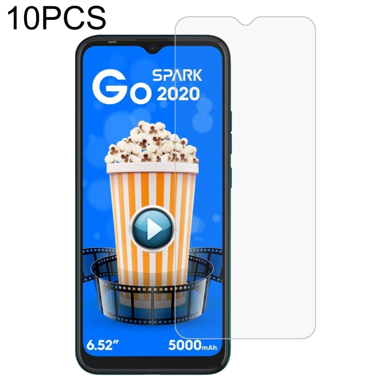 10 PCS 0.26mm 9H 2.5D Tempered Glass Film, For TCL 10 Plus (10 PCS), For Tecno Boom J8 (10 PCS), For Smartisan Nut Pro 2 (10 PCS), For Sony Xperia 8 Lite (10 PCS), For Oukitel C11 (10 PCS), For TCL 10 SE (10 PCS), For Tecno POP 1s Pro (10 PCS)         ...
