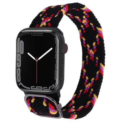 Nylon Braid Strap Watchband For Apple Watch Series, 7 41mm / 6&SE&5&4 40mm / 3&2&1 38mm