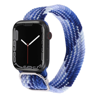 Nylon Braid Strap Watchband For Apple Watch Series, 7 41mm / 6&SE&5&4 40mm / 3&2&1 38mm