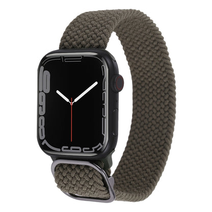 Nylon Braid Strap Watchband For Apple Watch Series, 7 41mm / 6&SE&5&4 40mm / 3&2&1 38mm