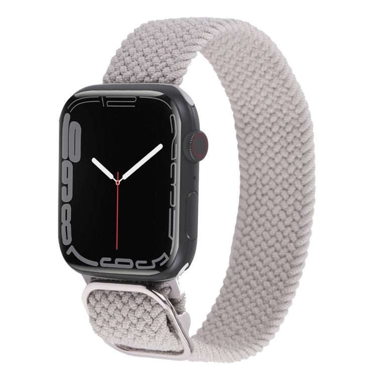 Nylon Braid Strap Watchband For Apple Watch Series, 7 41mm / 6&SE&5&4 40mm / 3&2&1 38mm