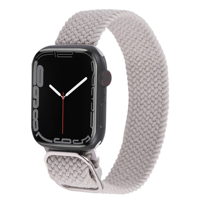 Nylon Braid Strap Watchband For Apple Watch Series, 7 41mm / 6&SE&5&4 40mm / 3&2&1 38mm