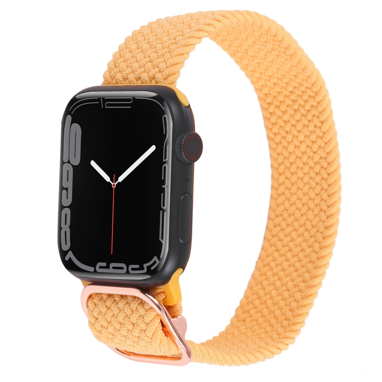 Nylon Braid Strap Watchband For Apple Watch Series, 7 41mm / 6&SE&5&4 40mm / 3&2&1 38mm