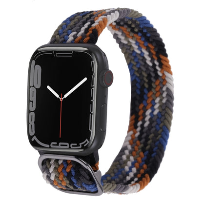 Nylon Braid Strap Watchband For Apple Watch Series, 7 45mm / 6&SE&5&4 44mm / 3&2&1 42mm