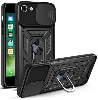 Sliding Camera Cover Design TPU+PC Phone Protective Case, For iPhone SE 2022 / SE 2020 / 8 / 7, For OPPO A5s/A7 2018/A12, For OPPO A9 2020/A5 2020, For OPPO A15 / A15s, For OPPO A74 4G, For OPPO A93 5G / A74 5G / A54 5G                                 ...