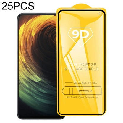 For Samsung Galaxy A53 5G 25pcs 9D Full Glue Screen Tempered Glass Film, For OPPO A53s 5G (25 PCS), For vivo Y20 2021 (25 PCS), For vivo iQOO Neo5 Lite (25 PCS), For OPPO K9s (25 PCS), For vivo S10e (25 PCS), For Huawei Enjoy 20e (25 PCS)              ...