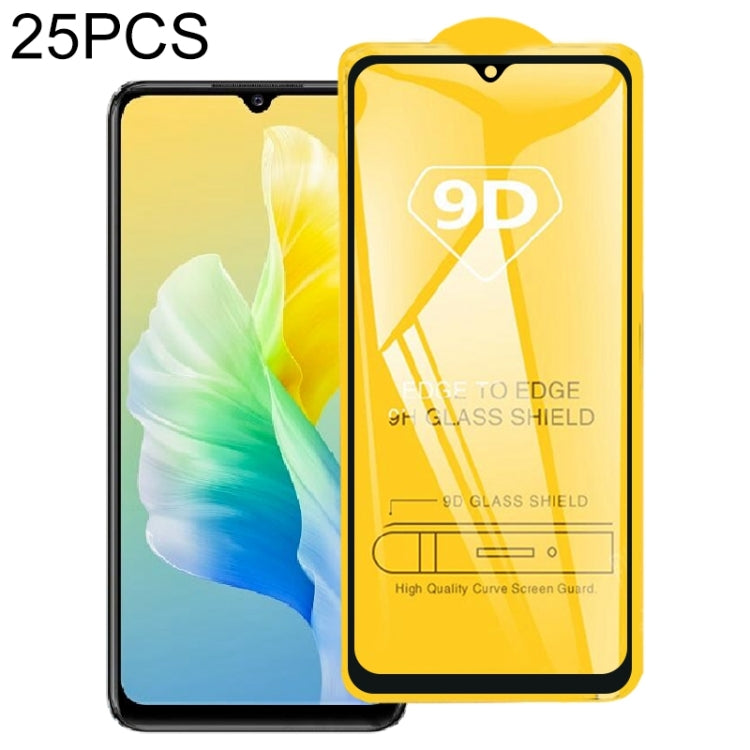 For Samsung Galaxy A53 5G 25pcs 9D Full Glue Screen Tempered Glass Film, For OPPO A53s 5G (25 PCS), For vivo Y20 2021 (25 PCS), For vivo iQOO Neo5 Lite (25 PCS), For OPPO K9s (25 PCS), For vivo S10e (25 PCS), For Huawei Enjoy 20e (25 PCS)              ...