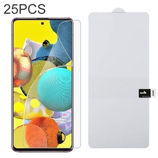 25 PCS Full Screen Protector Explosion-proof Hydrogel Film, For Samsung Galaxy A53 (25 PCS), For Huawei Enjoy 20e (25 PCS), For Samsung Galaxy A82 (25 PCS), For Huawei nova Y60 (25 PCS), For vivo Y20 2021 (25 PCS), For vivo iQOO Neo5 Lite (25 PCS)     ...