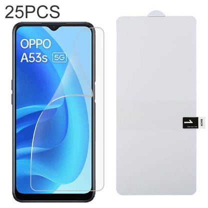 25 PCS Full Screen Protector Explosion-proof Hydrogel Film, For Huawei Enjoy 20e (25 PCS), For Samsung Galaxy A53 (25 PCS), For Samsung Galaxy A82 (25 PCS), For Huawei nova Y60 (25 PCS), For vivo Y20 2021 (25 PCS), For vivo iQOO Neo5 Lite (25 PCS)     ...