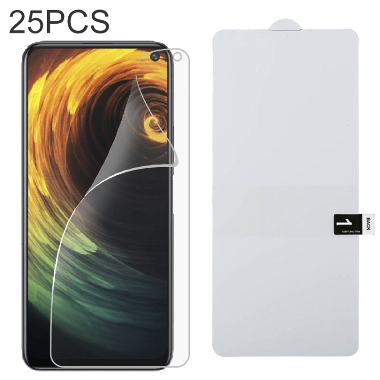 25 PCS Full Screen Protector Explosion-proof Hydrogel Film, For Huawei Enjoy 20e (25 PCS), For Samsung Galaxy A53 (25 PCS), For Samsung Galaxy A82 (25 PCS), For Huawei nova Y60 (25 PCS), For vivo Y20 2021 (25 PCS), For vivo iQOO Neo5 Lite (25 PCS)     ...