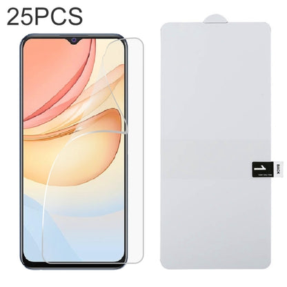 25 PCS Full Screen Protector Explosion-proof Hydrogel Film, For Huawei Enjoy 20e (25 PCS), For Samsung Galaxy A53 (25 PCS), For Samsung Galaxy A82 (25 PCS), For Huawei nova Y60 (25 PCS), For vivo Y20 2021 (25 PCS), For vivo iQOO Neo5 Lite (25 PCS)     ...