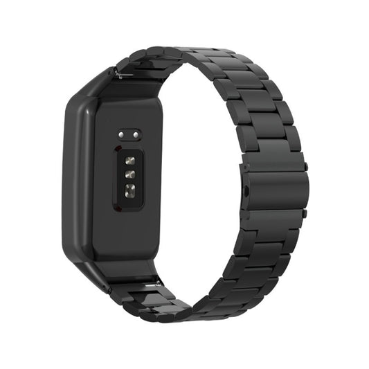 Stainless Steel Three-bead Strap Watchband, For OPPO Watch Free NFC