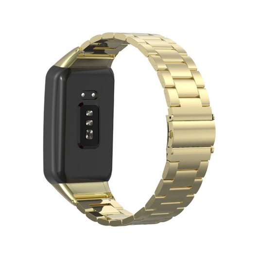 Bracelet de montre à trois maillons en acier inoxydable, pour OPPO Watch Free NFC