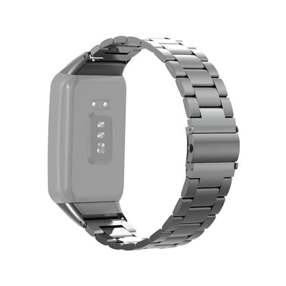 Stainless Steel Three-bead Strap Watchband, For OPPO Watch Free NFC