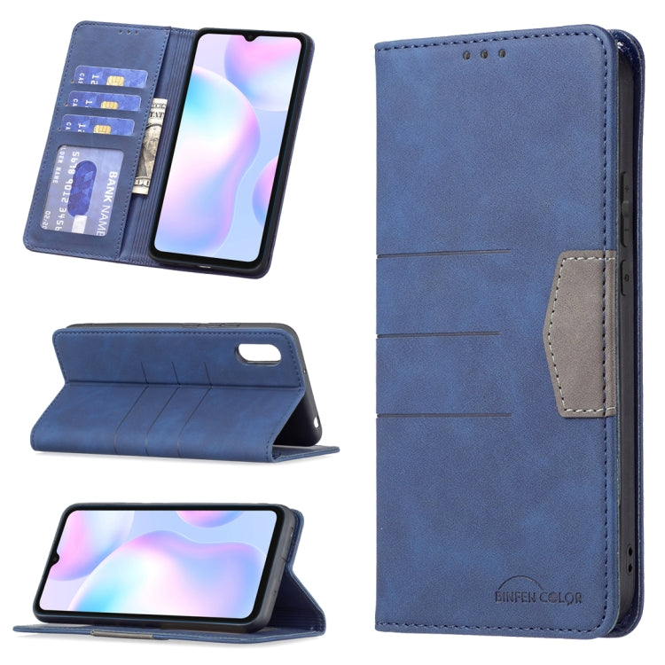 Magnetic Splicing Leather Phone Case, For Google Pixel 6 Pro, For Google Pixel 6, For Xiaomi Redmi 9A, For Xiaomi Redmi 9C, For Xiaomi Redmi 9, For Xiaomi Redmi 10, For Xiaomi Redmi Note 9 / 10X 4G, For Xiaomi Redmi Note 11 5G                          ...