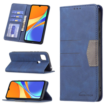 Magnetic Splicing Leather Phone Case, For Google Pixel 6 Pro, For Google Pixel 6, For Xiaomi Redmi 9A, For Xiaomi Redmi 9C, For Xiaomi Redmi 9, For Xiaomi Redmi 10, For Xiaomi Redmi Note 9 / 10X 4G, For Xiaomi Redmi Note 11 5G                          ...