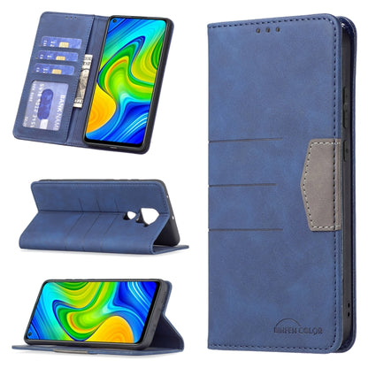 Magnetic Splicing Leather Phone Case, For Google Pixel 6 Pro, For Google Pixel 6, For Xiaomi Redmi 9A, For Xiaomi Redmi 9C, For Xiaomi Redmi 9, For Xiaomi Redmi 10, For Xiaomi Redmi Note 9 / 10X 4G, For Xiaomi Redmi Note 11 5G                          ...