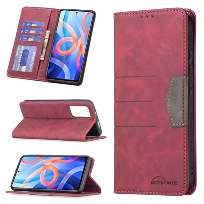 Magnetic Splicing Leather Phone Case, For Google Pixel 6 Pro, For Google Pixel 6, For Xiaomi Redmi 9A, For Xiaomi Redmi 9C, For Xiaomi Redmi 9, For Xiaomi Redmi 10, For Xiaomi Redmi Note 9 / 10X 4G, For Xiaomi Redmi Note 11 5G                          ...
