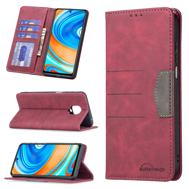 Magnetic Splicing Leather Phone Case, For Google Pixel 6 Pro, For Google Pixel 6, For Xiaomi Redmi 9A, For Xiaomi Redmi 9C, For Xiaomi Redmi 9, For Xiaomi Redmi 10, For Xiaomi Redmi Note 9 / 10X 4G, For Xiaomi Redmi Note 11 5G                          ...