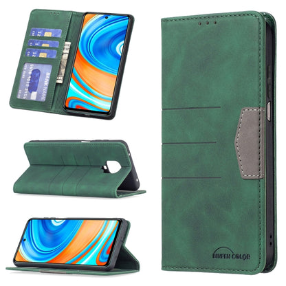 Magnetic Splicing Leather Phone Case, For Google Pixel 6 Pro, For Google Pixel 6, For Xiaomi Redmi 9A, For Xiaomi Redmi 9C, For Xiaomi Redmi 9, For Xiaomi Redmi 10, For Xiaomi Redmi Note 9 / 10X 4G, For Xiaomi Redmi Note 11 5G                          ...