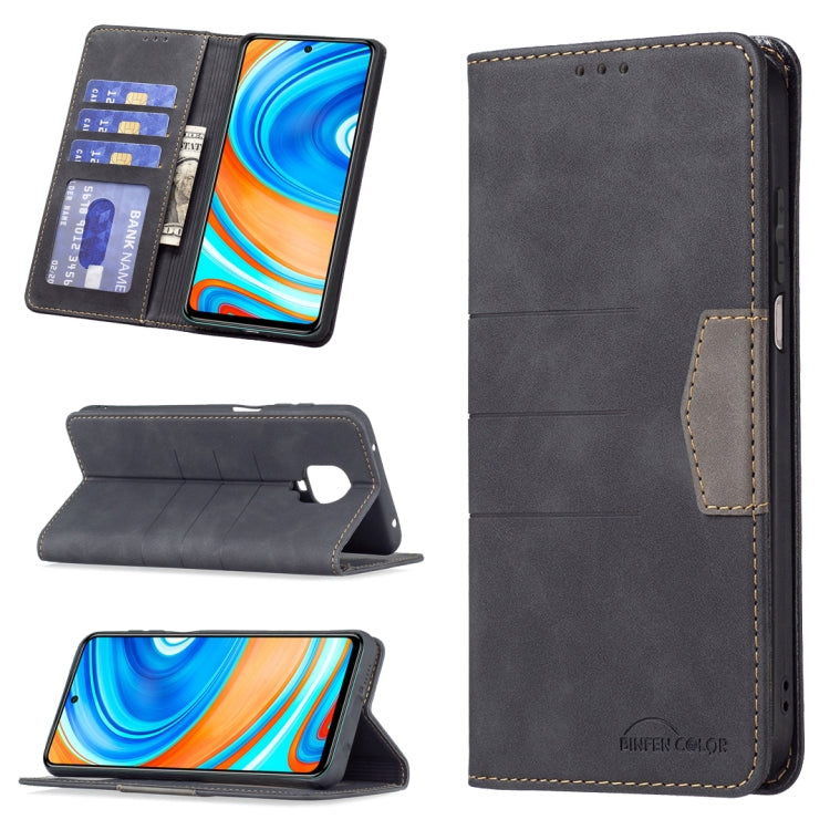 Magnetic Splicing Leather Phone Case, For Google Pixel 6 Pro, For Google Pixel 6, For Xiaomi Redmi 9A, For Xiaomi Redmi 9C, For Xiaomi Redmi 9, For Xiaomi Redmi 10, For Xiaomi Redmi Note 9 / 10X 4G, For Xiaomi Redmi Note 11 5G                          ...
