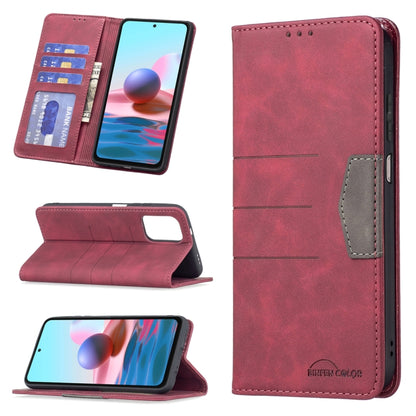 Magnetic Splicing Leather Phone Case, For Google Pixel 6 Pro, For Google Pixel 6, For Xiaomi Redmi 9A, For Xiaomi Redmi 9C, For Xiaomi Redmi 9, For Xiaomi Redmi 10, For Xiaomi Redmi Note 9 / 10X 4G, For Xiaomi Redmi Note 11 5G                          ...