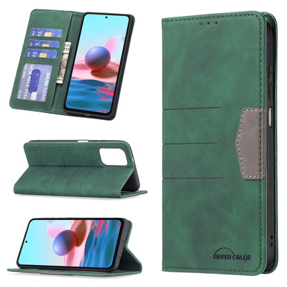 Magnetic Splicing Leather Phone Case, For Google Pixel 6 Pro, For Google Pixel 6, For Xiaomi Redmi 9A, For Xiaomi Redmi 9C, For Xiaomi Redmi 9, For Xiaomi Redmi 10, For Xiaomi Redmi Note 9 / 10X 4G, For Xiaomi Redmi Note 11 5G                          ...