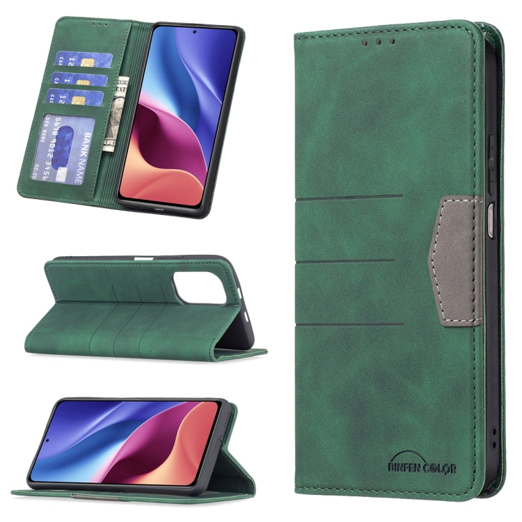 Magnetic Splicing Leather Phone Case, For Google Pixel 6 Pro, For Google Pixel 6, For Xiaomi Redmi 9A, For Xiaomi Redmi 9C, For Xiaomi Redmi 9, For Xiaomi Redmi 10, For Xiaomi Redmi Note 9 / 10X 4G, For Xiaomi Redmi Note 11 5G                          ...