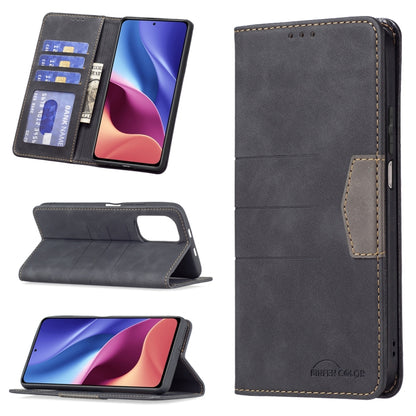 Magnetic Splicing Leather Phone Case, For Google Pixel 6 Pro, For Google Pixel 6, For Xiaomi Redmi 9A, For Xiaomi Redmi 9C, For Xiaomi Redmi 9, For Xiaomi Redmi 10, For Xiaomi Redmi Note 9 / 10X 4G, For Xiaomi Redmi Note 11 5G                          ...