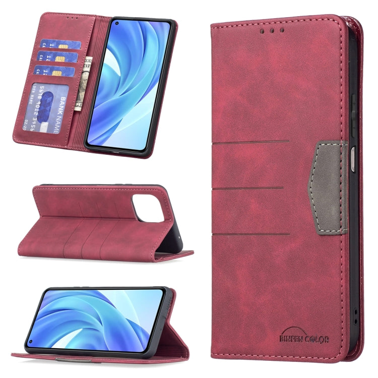 Magnetic Splicing Leather Phone Case, For Google Pixel 6 Pro, For Google Pixel 6, For Xiaomi Redmi 9A, For Xiaomi Redmi 9C, For Xiaomi Redmi 9, For Xiaomi Redmi 10, For Xiaomi Redmi Note 9 / 10X 4G, For Xiaomi Redmi Note 11 5G                          ...
