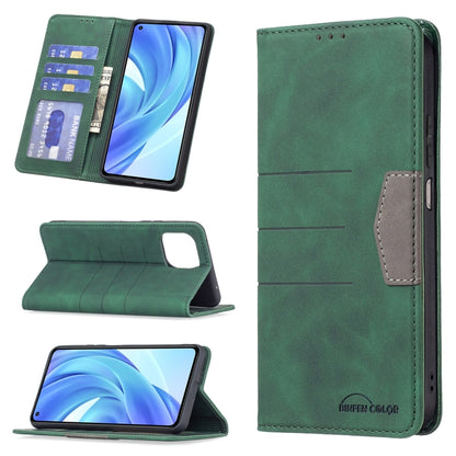 Magnetic Splicing Leather Phone Case, For Google Pixel 6 Pro, For Google Pixel 6, For Xiaomi Redmi 9A, For Xiaomi Redmi 9C, For Xiaomi Redmi 9, For Xiaomi Redmi 10, For Xiaomi Redmi Note 9 / 10X 4G, For Xiaomi Redmi Note 11 5G                          ...