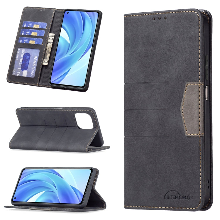 Magnetic Splicing Leather Phone Case, For Google Pixel 6 Pro, For Google Pixel 6, For Xiaomi Redmi 9A, For Xiaomi Redmi 9C, For Xiaomi Redmi 9, For Xiaomi Redmi 10, For Xiaomi Redmi Note 9 / 10X 4G, For Xiaomi Redmi Note 11 5G                          ...