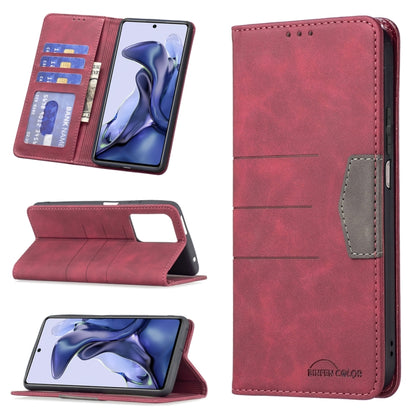 Magnetic Splicing Leather Phone Case, For Google Pixel 6 Pro, For Google Pixel 6, For Xiaomi Redmi 9A, For Xiaomi Redmi 9C, For Xiaomi Redmi 9, For Xiaomi Redmi 10, For Xiaomi Redmi Note 9 / 10X 4G, For Xiaomi Redmi Note 11 5G                          ...