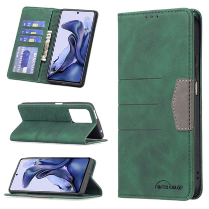 Magnetic Splicing Leather Phone Case, For Google Pixel 6 Pro, For Google Pixel 6, For Xiaomi Redmi 9A, For Xiaomi Redmi 9C, For Xiaomi Redmi 9, For Xiaomi Redmi 10, For Xiaomi Redmi Note 9 / 10X 4G, For Xiaomi Redmi Note 11 5G                          ...