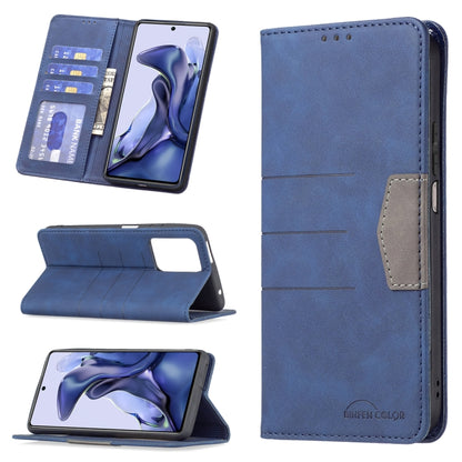 Magnetic Splicing Leather Phone Case, For Google Pixel 6 Pro, For Google Pixel 6, For Xiaomi Redmi 9A, For Xiaomi Redmi 9C, For Xiaomi Redmi 9, For Xiaomi Redmi 10, For Xiaomi Redmi Note 9 / 10X 4G, For Xiaomi Redmi Note 11 5G                          ...