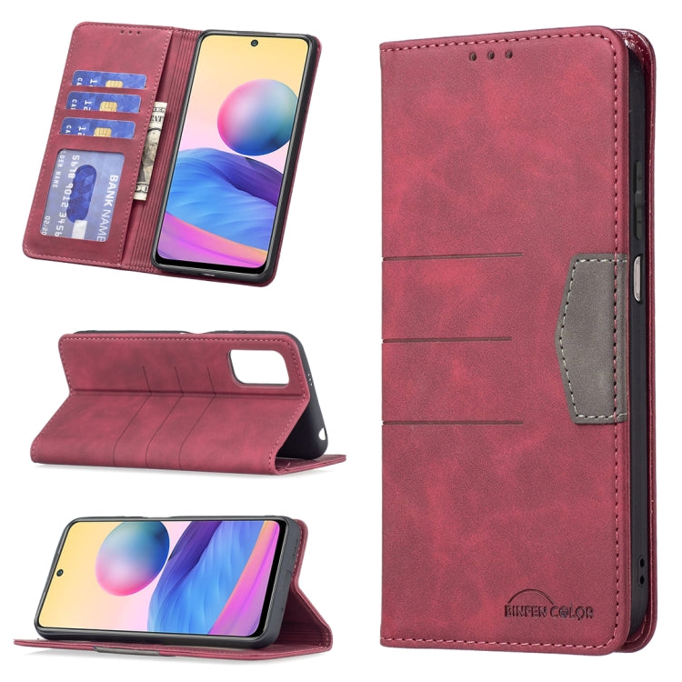 Magnetic Splicing Leather Phone Case, For Google Pixel 6 Pro, For Google Pixel 6, For Xiaomi Redmi 9A, For Xiaomi Redmi 9C, For Xiaomi Redmi 9, For Xiaomi Redmi 10, For Xiaomi Redmi Note 9 / 10X 4G, For Xiaomi Redmi Note 11 5G                          ...