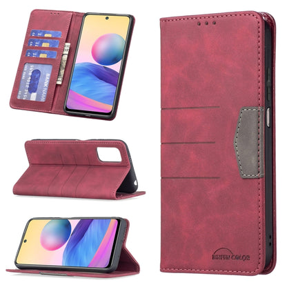 Magnetic Splicing Leather Phone Case, For Google Pixel 6 Pro, For Google Pixel 6, For Xiaomi Redmi 9A, For Xiaomi Redmi 9C, For Xiaomi Redmi 9, For Xiaomi Redmi 10, For Xiaomi Redmi Note 9 / 10X 4G, For Xiaomi Redmi Note 11 5G                          ...