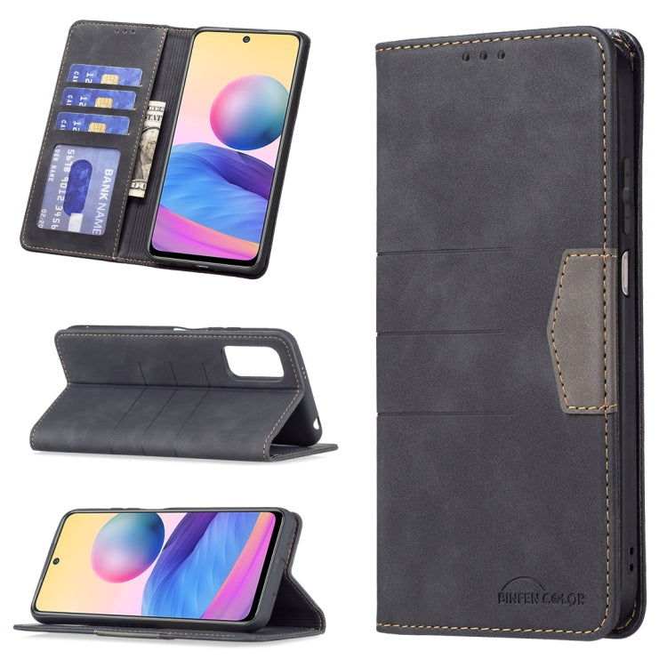 Magnetic Splicing Leather Phone Case, For Google Pixel 6 Pro, For Google Pixel 6, For Xiaomi Redmi 9A, For Xiaomi Redmi 9C, For Xiaomi Redmi 9, For Xiaomi Redmi 10, For Xiaomi Redmi Note 9 / 10X 4G, For Xiaomi Redmi Note 11 5G                          ...