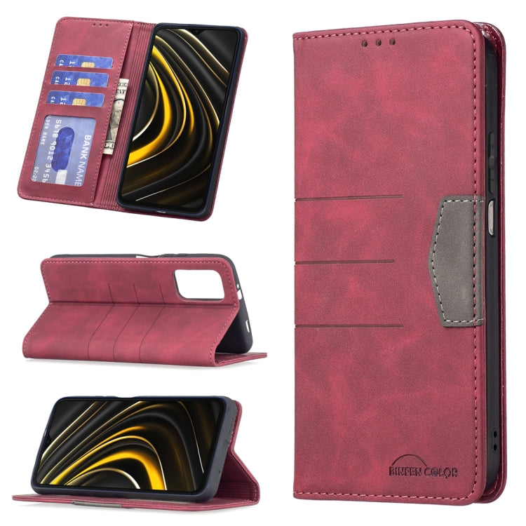 Magnetic Splicing Leather Phone Case, For Google Pixel 6 Pro, For Google Pixel 6, For Xiaomi Redmi 9A, For Xiaomi Redmi 9C, For Xiaomi Redmi 9, For Xiaomi Redmi 10, For Xiaomi Redmi Note 9 / 10X 4G, For Xiaomi Redmi Note 11 5G                          ...